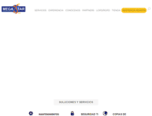 Tablet Screenshot of megastar.es