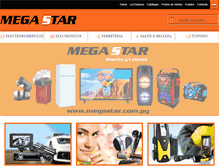 Tablet Screenshot of megastar.com.py